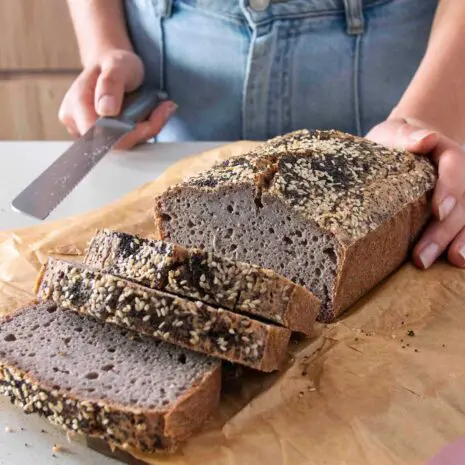 1-Ingredient Gluten-Free Buckwheat Bread