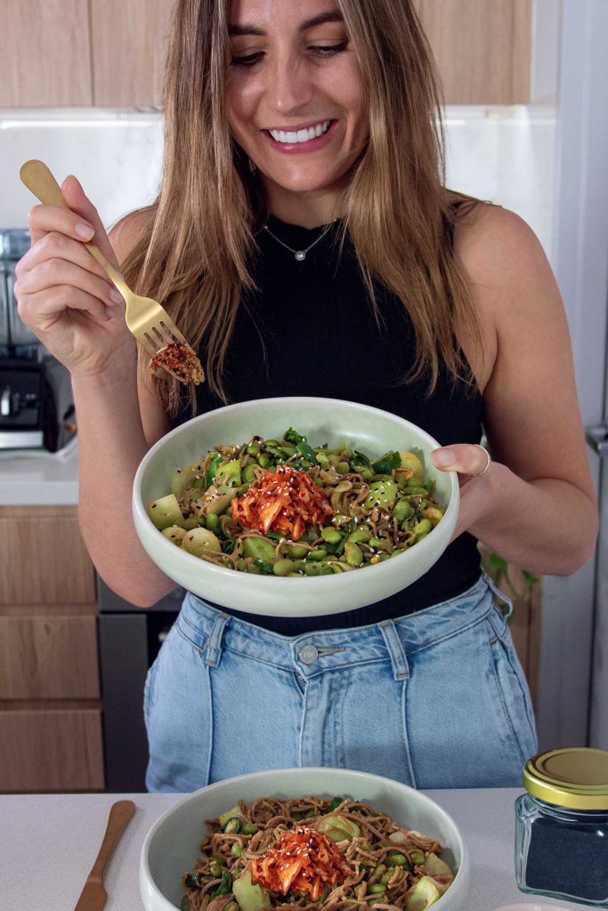 Edamame Soba Noodle Bowl plantbaes