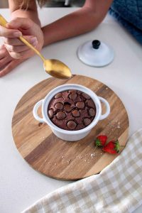 Vegan Brownie Baked Oats