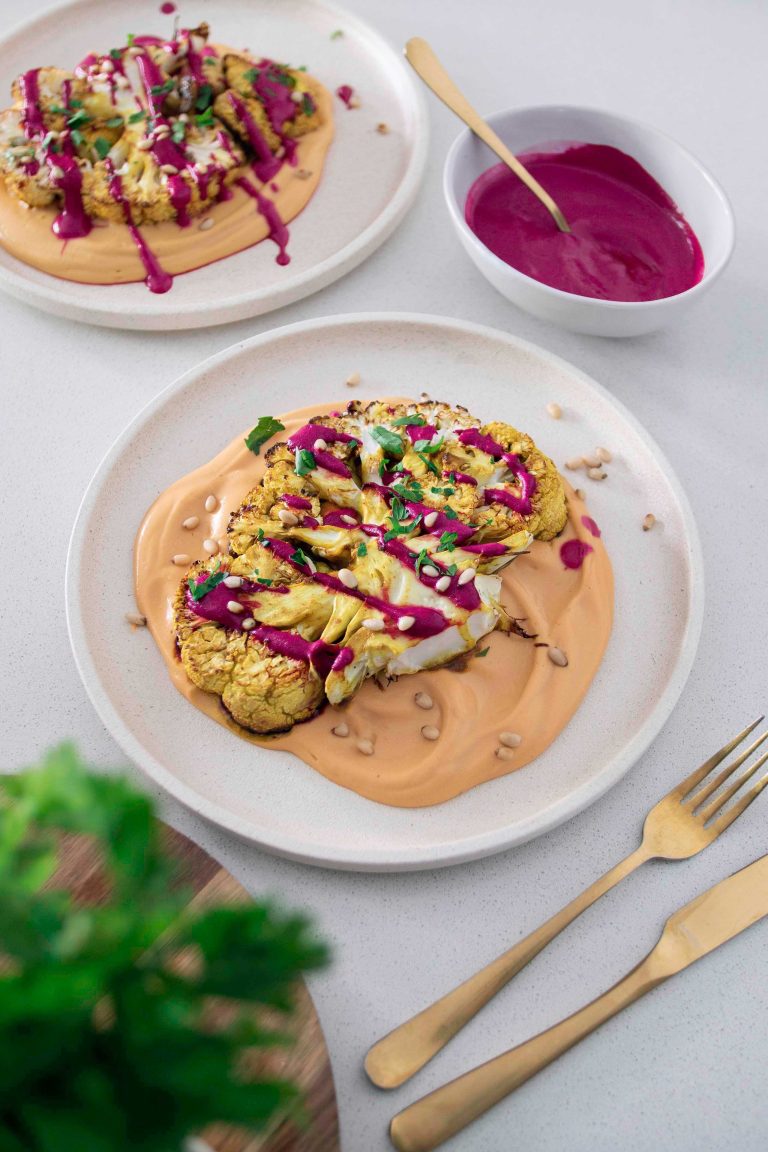 Sunset Cauliflower Steak
