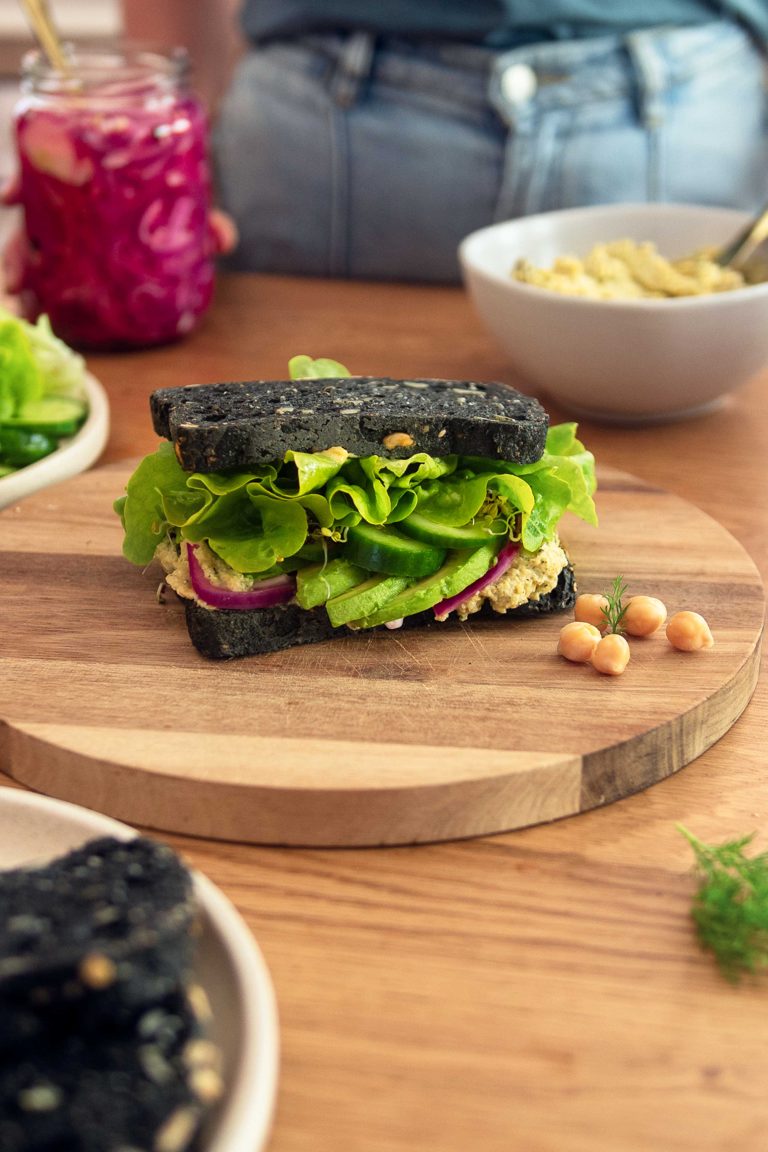 Chickpea-Tuna Sandwich