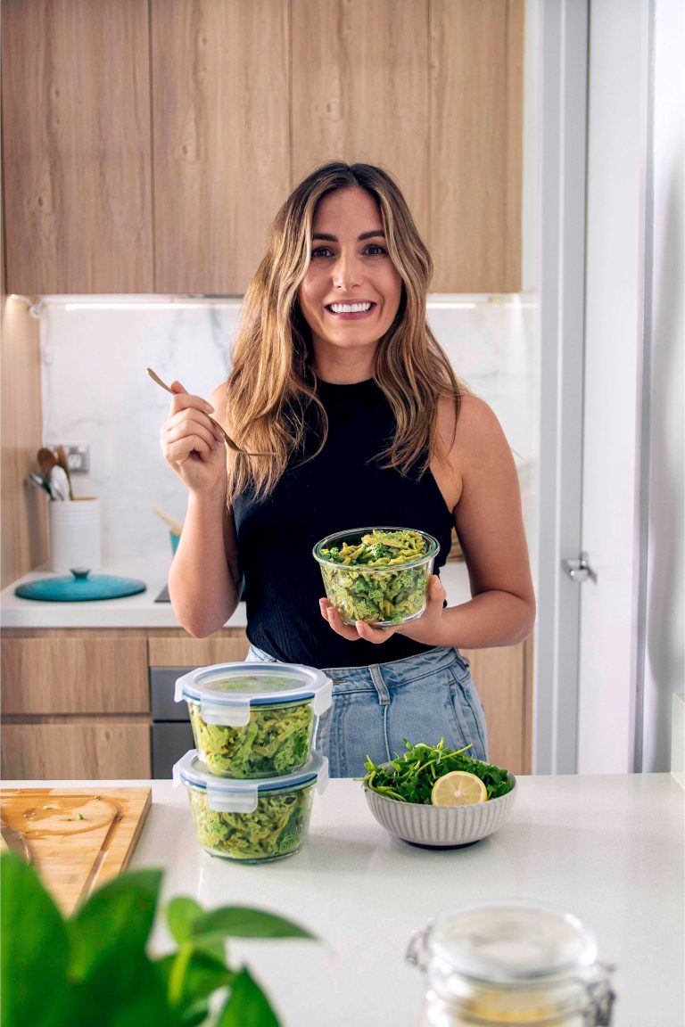 Super Green High-Protein Pasta (Meal-Prep)
