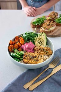 Herby Lemon Tofu