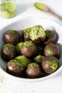 Matcha Bounty Bites