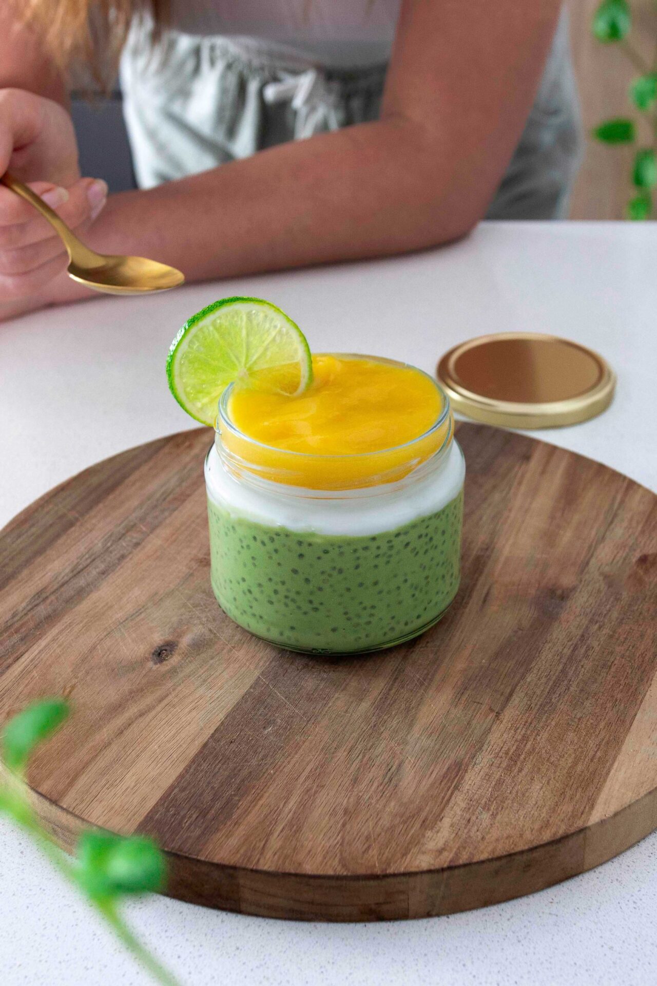 Healthy Matcha Chia Pudding Recipe