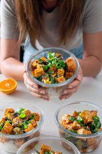 Meal Prep Sunday Ep 8: Orange Tofu & Broccoli