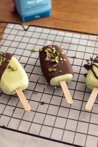 Pistachio Ice Cream Bars