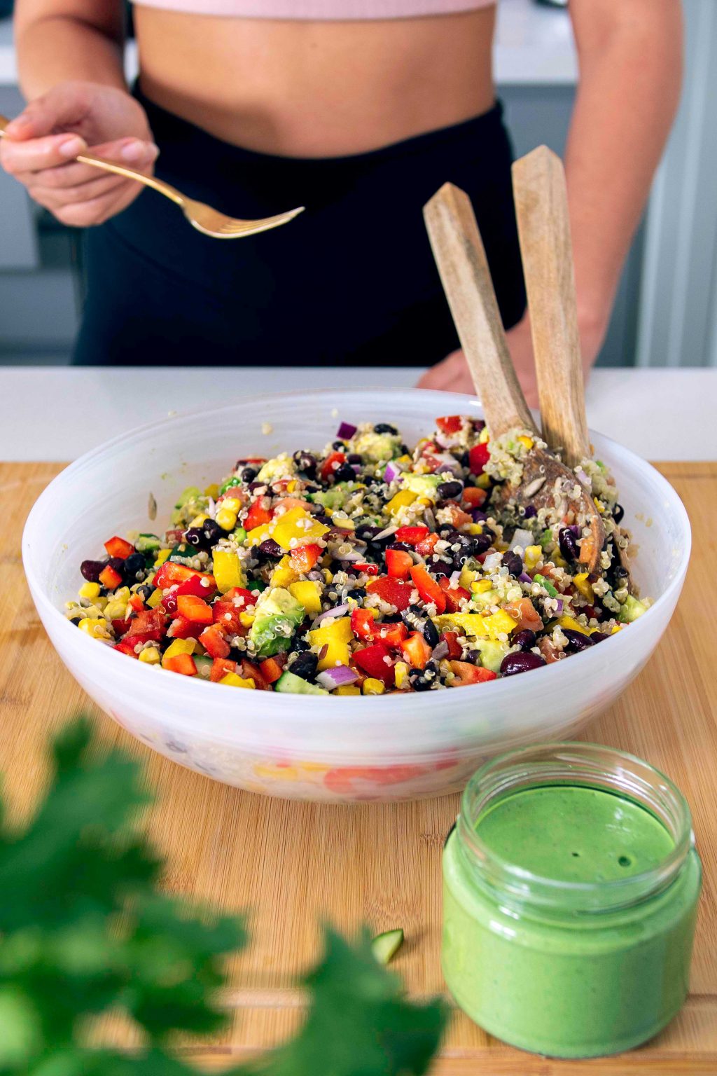 Rainbow Quinoa Salad plantbaes