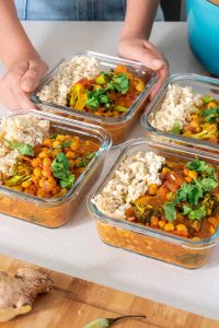 Chickpea Curry (EASY Meal-Prep)