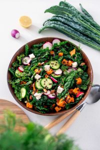 Tuscan Kale & Sweet Potato Salad