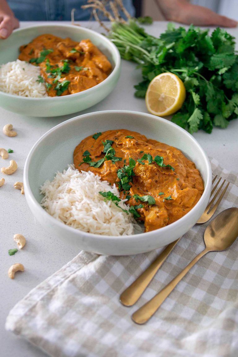 Butter Chicken (Healthy & VEGAN)