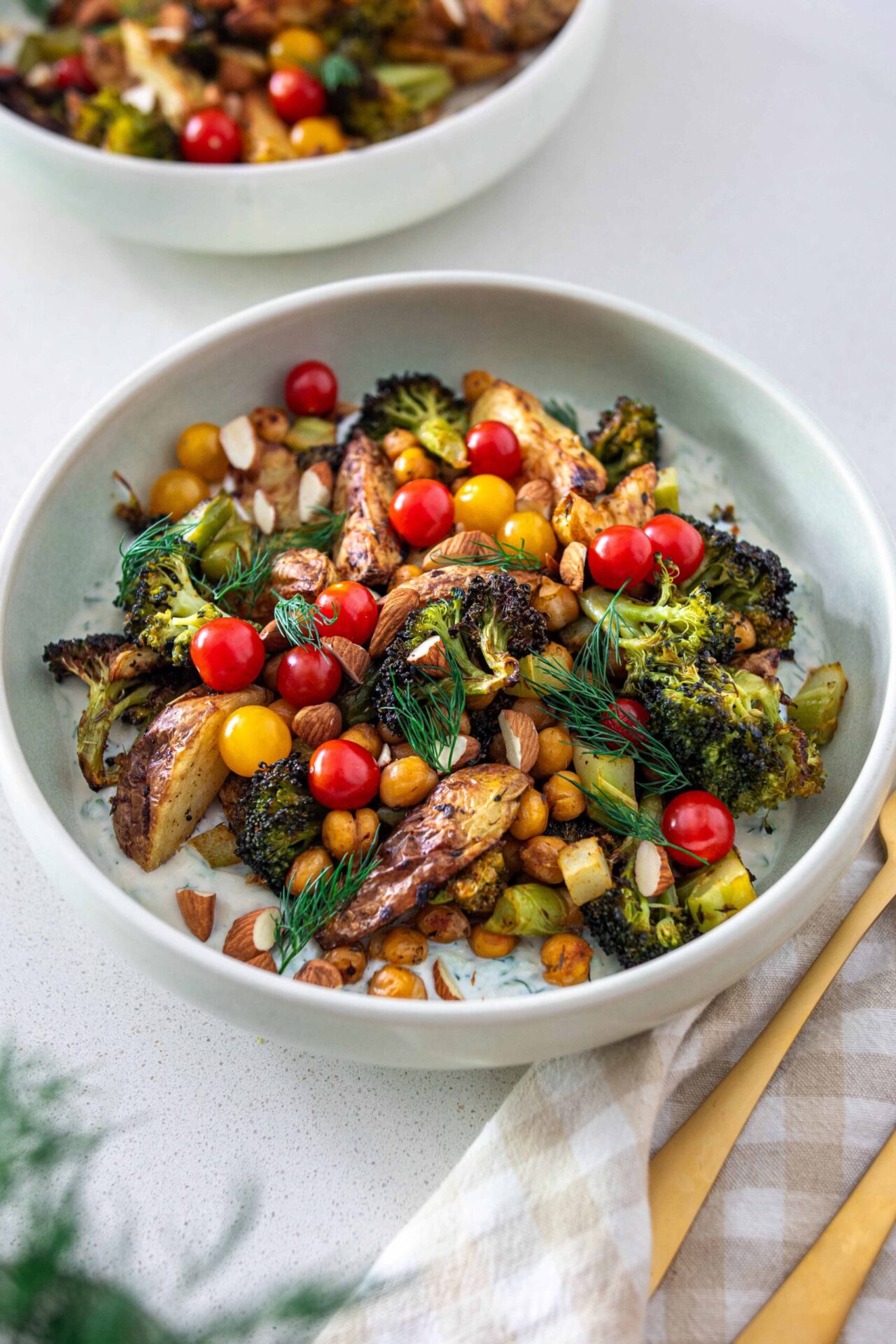 Spiced Chickpea + Tzatziki Meal Prep (Vegetarian, 30 Minutes)