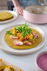 Quinoa Wraps (turmeric)