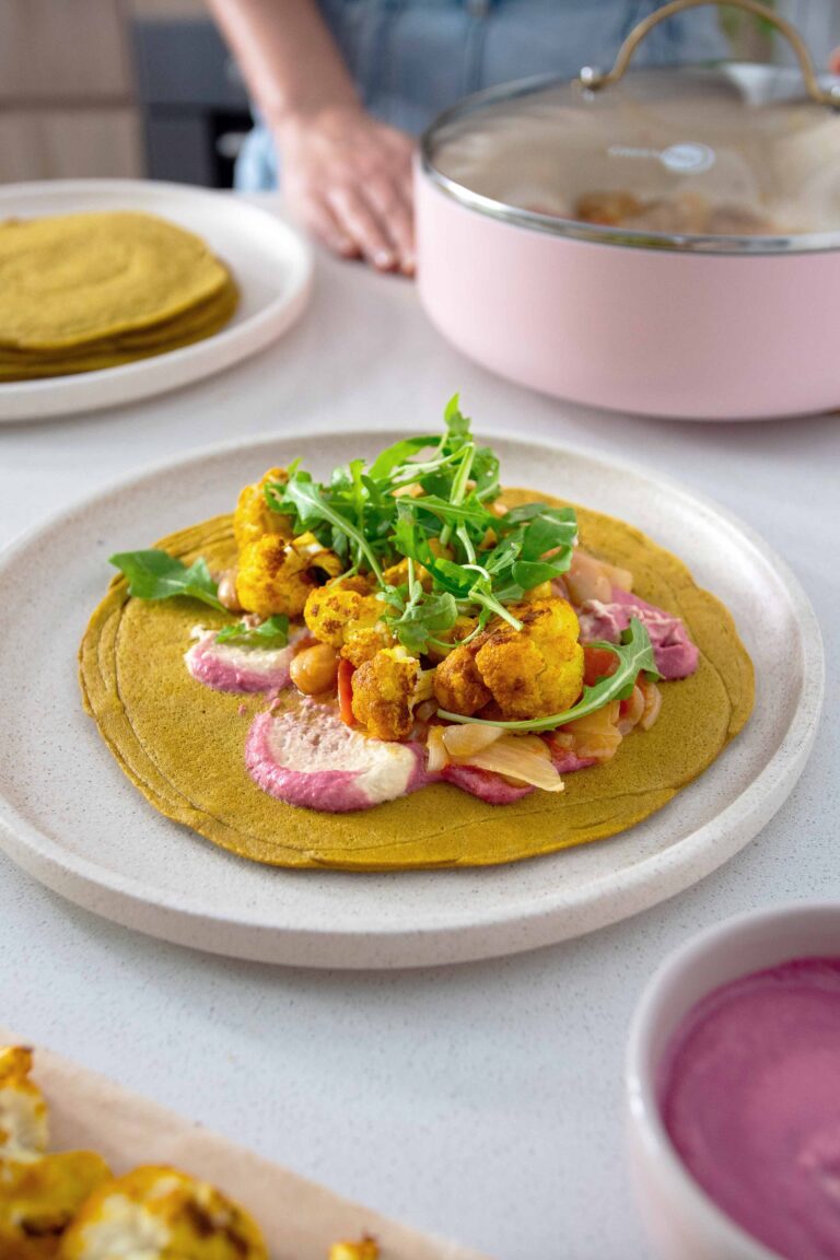 Quinoa Wraps (turmeric)