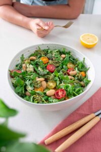 Butter Bean Pesto Salad