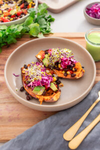 Mexican-style Roasted Sweet Potatoes