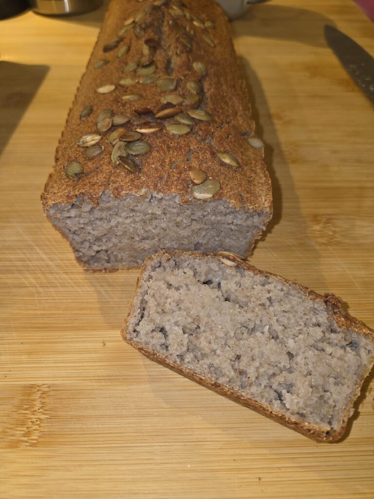 Nic's Buckwheat Bread (1 Ingredient, Gluten Free)
