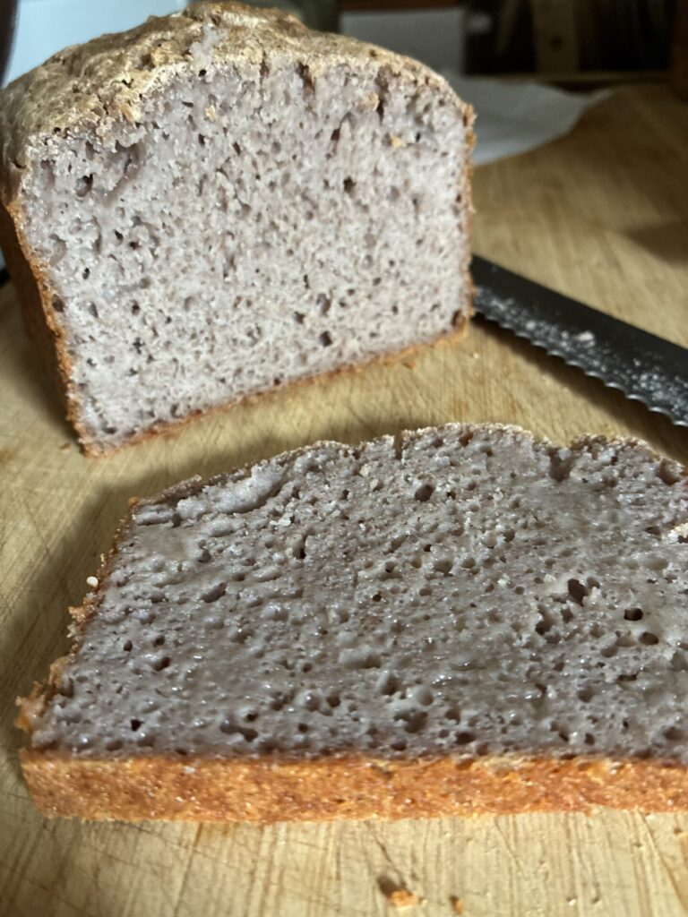 Keri's Buckwheat Bread (1 Ingredient, Gluten Free)