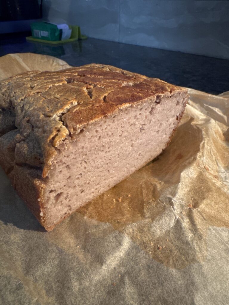 Randi's Buckwheat Bread (1 Ingredient, Gluten Free)