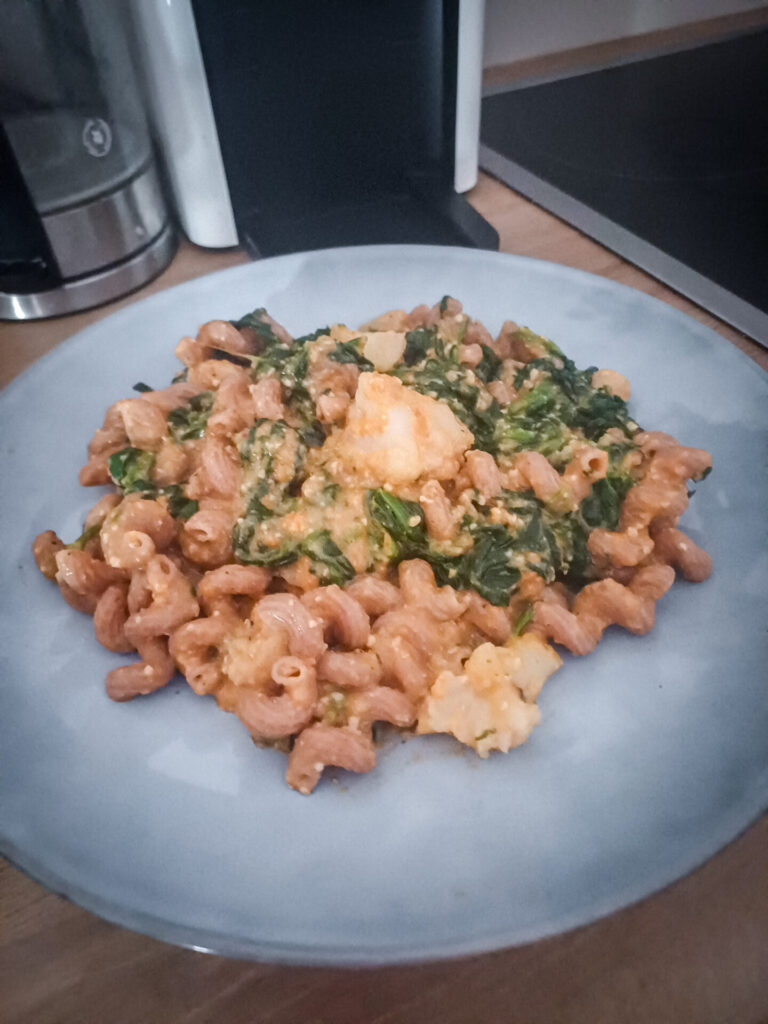 Julia's High-Protein Mac and Cheese (Vegan)