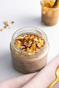 Banoffee Chia Pudding with Milky Date Caramel