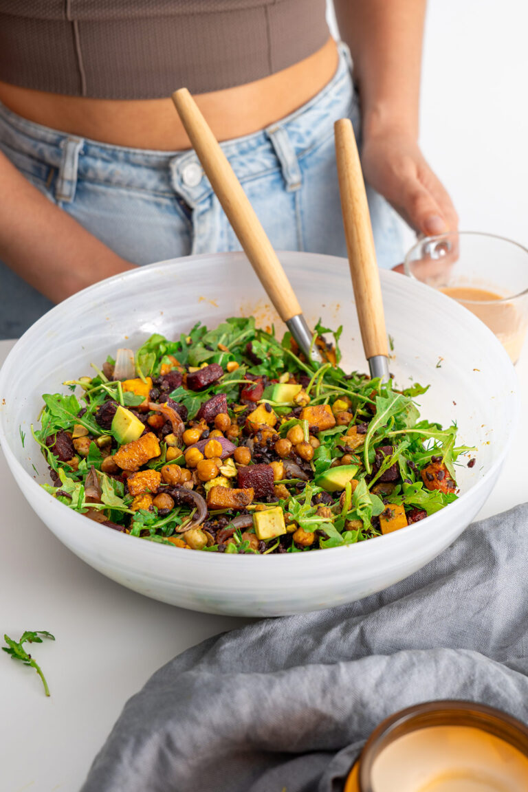 Butternut Squash Harissa Salad