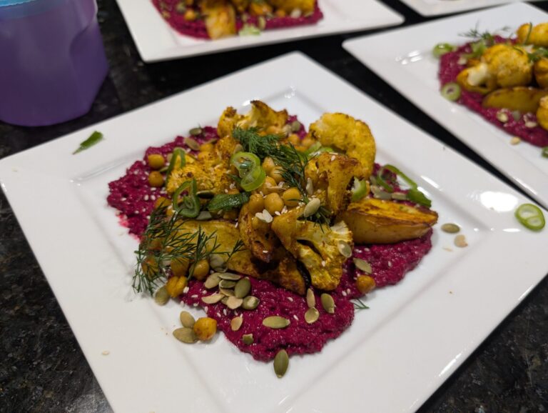 Rebecca's High-Protein Beetroot Medi Bowl