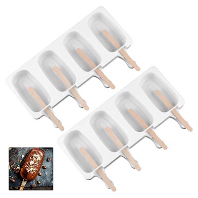 2 Pack Ice Cream Mould Popsicle Mold