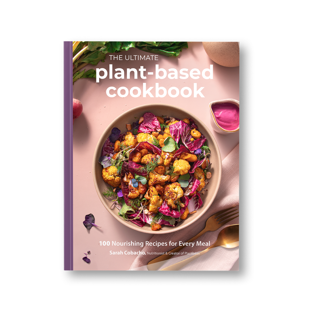 Cover of The Ultimate Plant-Based Cookbook by Sarah Cobacho