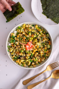 High-Protein Vegan Sushi Bowl