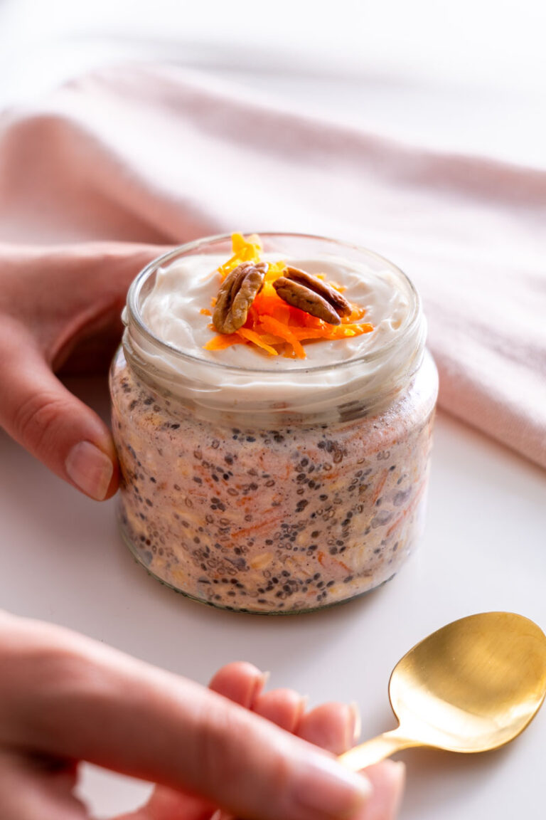 Carrot Cake Overnight Oats