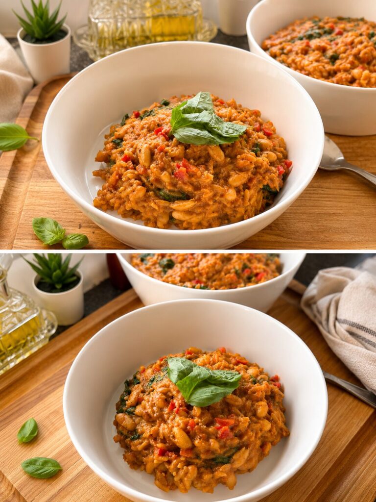 Jacques Goudreau's High-Protein Marry Me Orzo