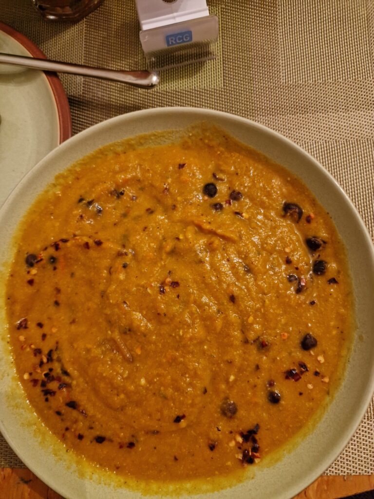 Meena's Roasted Veggie Soup for Glowing Skin