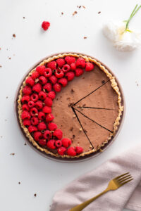 No-Bake Silken Chocolate Tart (GF)