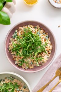 One-Pot Lemon Zucchini Beans