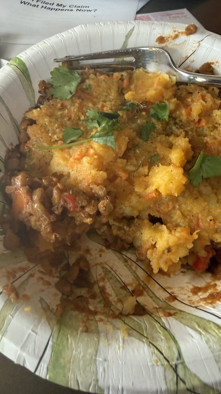 Bridget's High-Protein Vegan Shepherd’s Pie (Meal Prep)