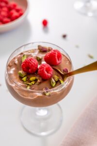 2-Ingredient Chocolate Mousse (Protein-Rich)