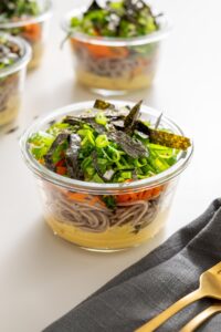 High-Protein Miso Noodle Soup (Meal Prep)
