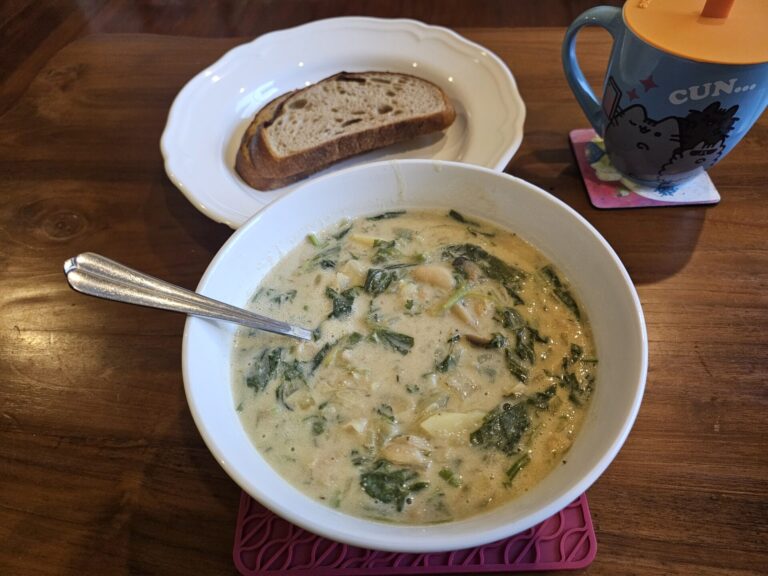 Christine S's Vegan Zuppa Toscana (Healthy Tuscan Soup)