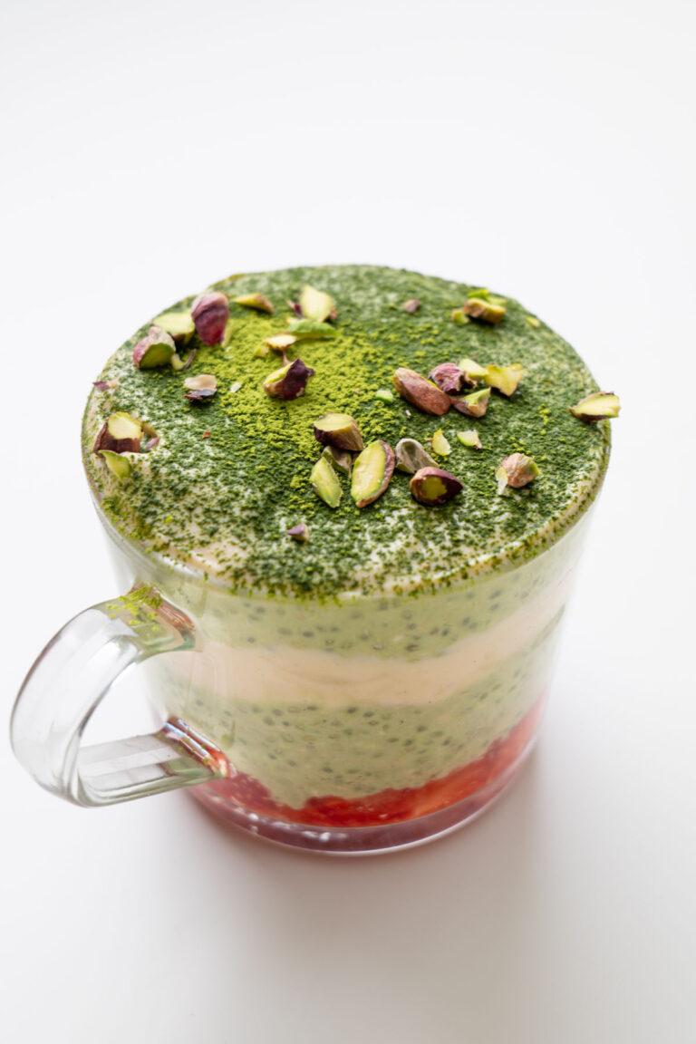 Matcha Tiramisu Overnight Oats