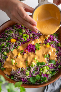 The Best Spicy Peanut Dressing