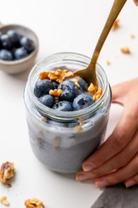 Blended Blueberry Oats