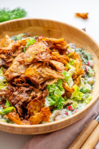 Crispy Shaved Potato Salad