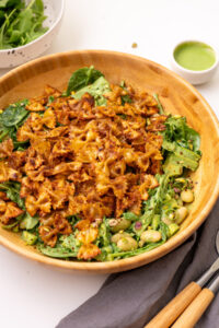 Viral Crispy Pasta Salad (High-Protein)